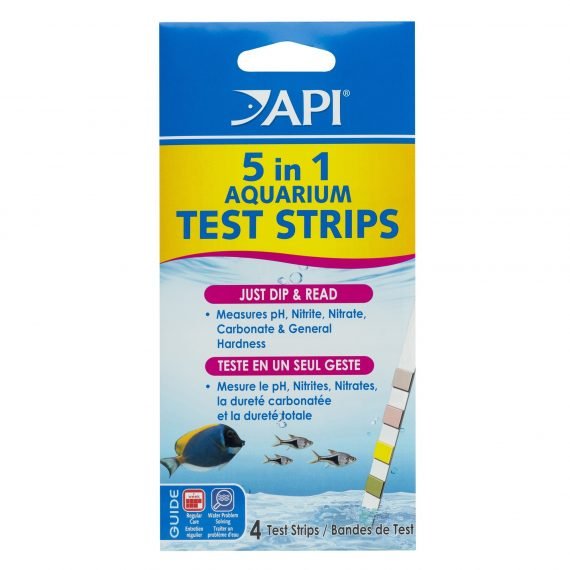 API 5In1 Test Strips 25 Strips R & G Aqua